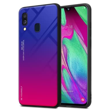 Suojakuori Samsung Galaxy A40 Kotelo (Musta)
