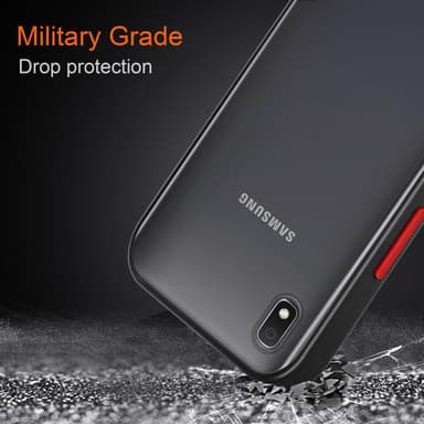 Samsung Galaxy A10 / M10 Suojakuori Kotelo (Läpinäkyvä)