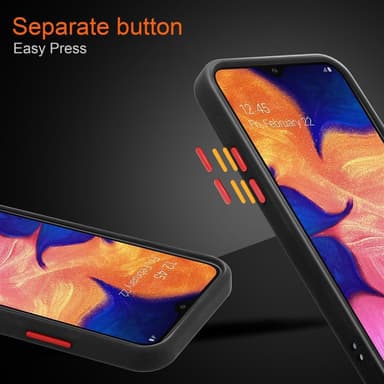 Samsung Galaxy A10 / M10 Suojakuori Kotelo (Läpinäkyvä)