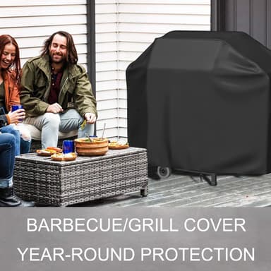Grillin Kansi 147x61x117cm BBQ Grilli Vesitiivis