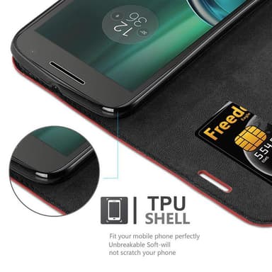 Motorola MOTO G4 / G4 PLUS Suojakuori Lompakkokotelo