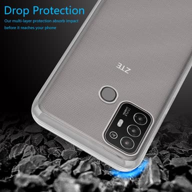 ZTE Blade A52 Suojakuori Kotelo (Läpikuultava)
