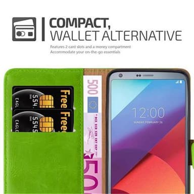 LG G6 Suojakuori Lompakkokotelo Case Cover