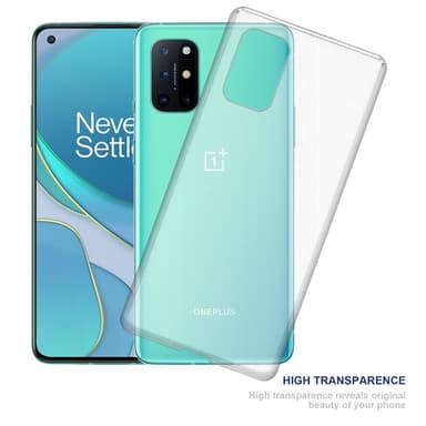 OnePlus 8T Suojakuori Kuoret (Läpinäkyvä)