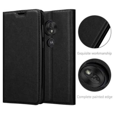 Motorola MOTO G7 PLAY Suojakuori Lompakkokotelo (Musta)