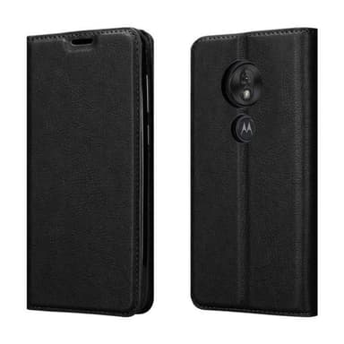 Motorola MOTO G7 PLAY Suojakuori Lompakkokotelo (Musta)
