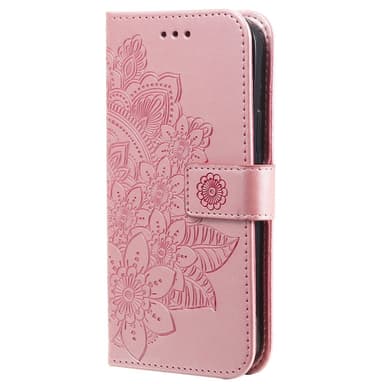 SKALO OnePlus Nord CE4 Lite 5G Mandala lompakkokotelo - Pinkki