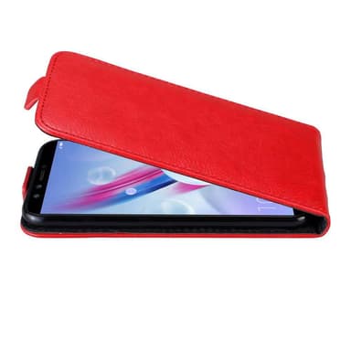 Honor 9 LITE Suojakuori Lompakkokotelo (Punainen)