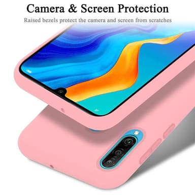 Huawei P30 LITE Suojakuori Kotelo (Vaaleanpunainen)