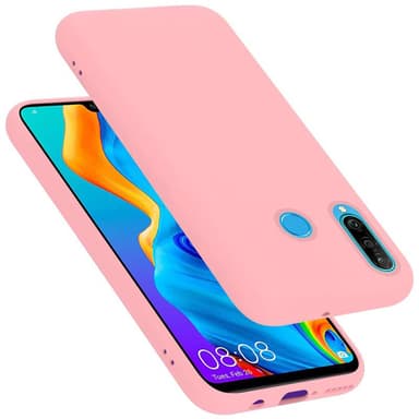 Huawei P30 LITE Suojakuori Kotelo (Vaaleanpunainen)