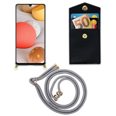 Samsung Galaxy A42 4G Suojakuori Kotelo (harmaa)