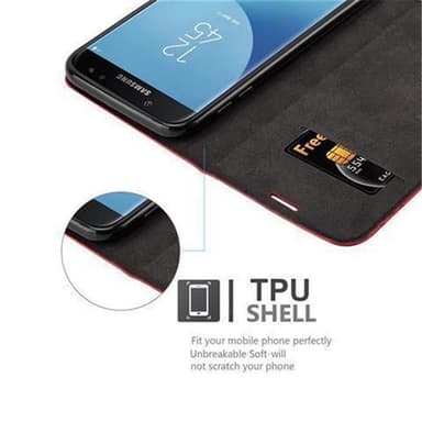 Samsung Galaxy J7 2017 Suojakuori Lompakkokotelo