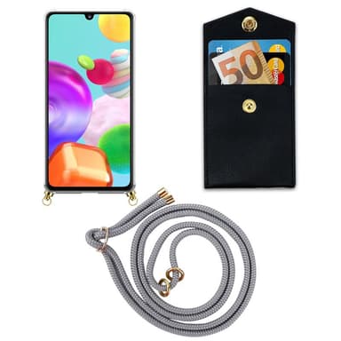 Samsung Galaxy A41 Suojakuori Kotelo (harmaa)