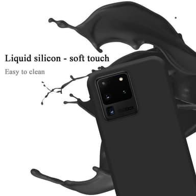 Samsung Galaxy S20 ULTRA Suojakuori Kotelo (Musta)