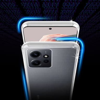 Redmi Note 12 4G Suojakuori Kotelo (Läpikuultava)