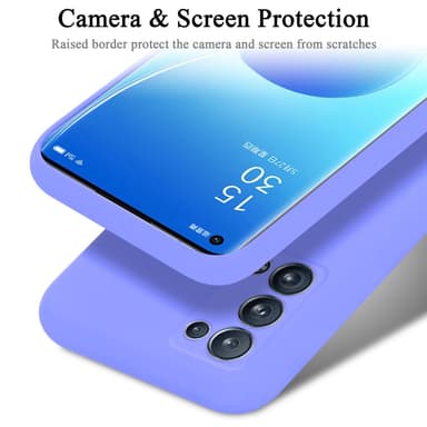 Oppo Reno6 PRO 5G Suojakuori Kotelo (Violetti)