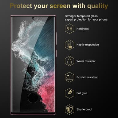 Samsung Galaxy S22 ULTRA 3x Karkaistu lasi Suojakalvo