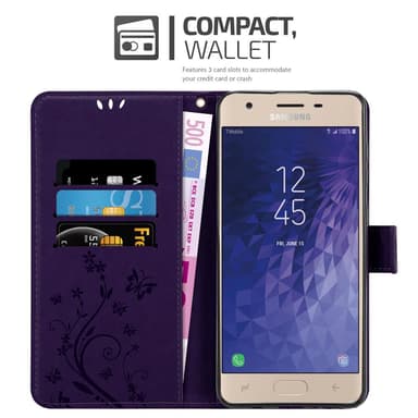 Samsung Galaxy J3 2018 Suojakuori Lompakkokotelo