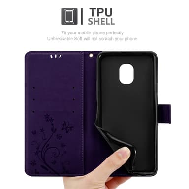 Samsung Galaxy J3 2018 Suojakuori Lompakkokotelo