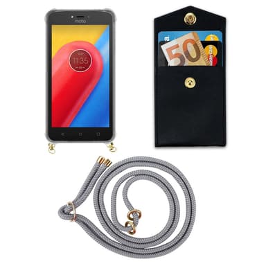 Motorola MOTO C Suojakuori Kotelo (harmaa)