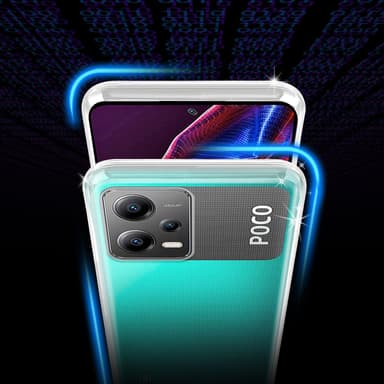 Redmi Note 12 5G Suojakuori Kotelo (Läpikuultava)
