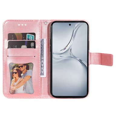 SKALO OnePlus Nord CE4 Lite 5G Mandala lompakkokotelo - Pinkki
