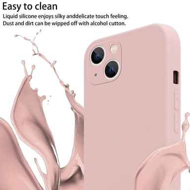 Suojakuori iPhone 14 PLUS Kotelo (Vaaleanpunainen)