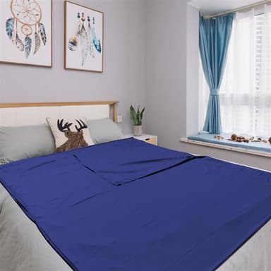 Makuupussi Travel 115x 210 cm Untuvapussi(sininen)