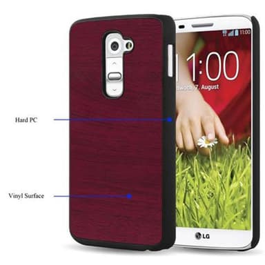 LG G2 Suojakuori Kotelo (Punainen)