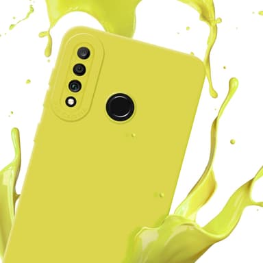 Huawei P30 LITE Suojakuori Kotelo (Keltainen)