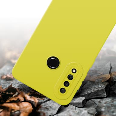 Huawei P30 LITE Suojakuori Kotelo (Keltainen)
