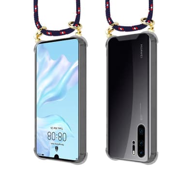 Huawei P30 PRO Suojakuori Kotelo Ketju (Sininen)