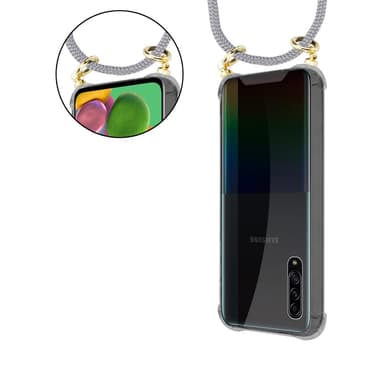 Samsung Galaxy A90 5G Suojakuori Kotelo (harmaa)