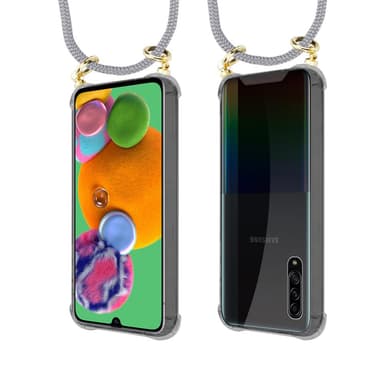 Samsung Galaxy A90 5G Suojakuori Kotelo (harmaa)