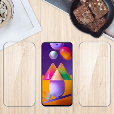 Samsung Galaxy M31s Suojakuori Kotelo (Läpinäkyvä)