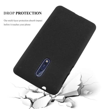 Suojakuori Nokia 8 2017 Kotelo (Musta)