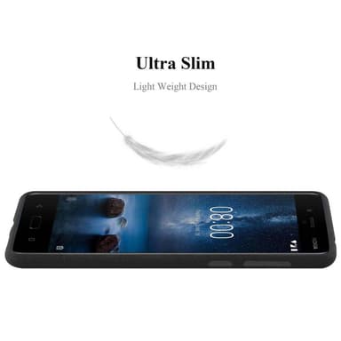 Suojakuori Nokia 8 2017 Kotelo (Musta)