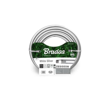 Puutarhaletku 3/4"" 20m NTS WHITE SILVER Bradas