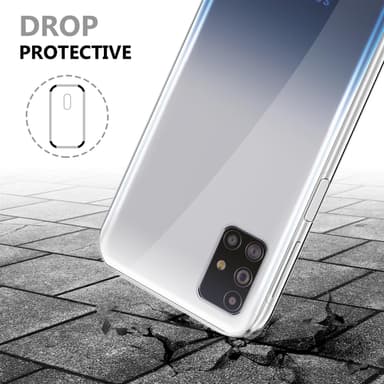 Samsung Galaxy M31s Suojakuori Kotelo (Läpinäkyvä)