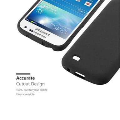 Suojakuori Samsung Galaxy S4 MINI Kotelo (Musta)