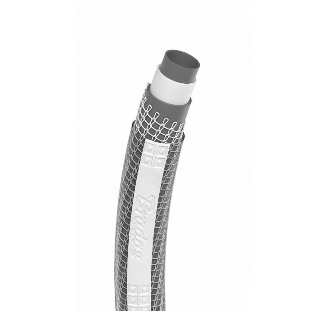Puutarhaletku 3/4"" 20m NTS WHITE SILVER Bradas