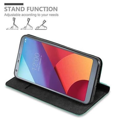 LG G6 Suojakuori Lompakkokotelo (Turkoosi)