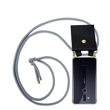 Nokia 8.1 Suojakuori Kotelo (harmaa)