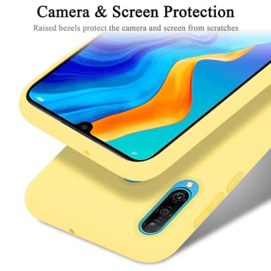 Huawei P30 LITE Suojakuori Kotelo Case (Keltainen)