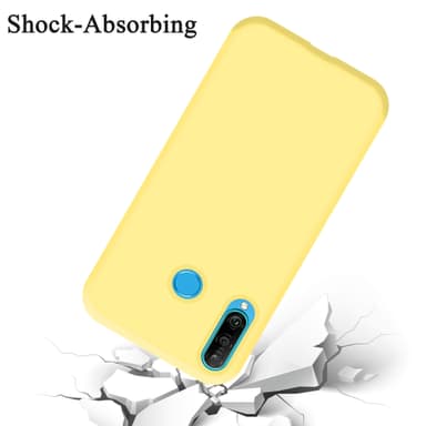 Huawei P30 LITE Suojakuori Kotelo Case (Keltainen)