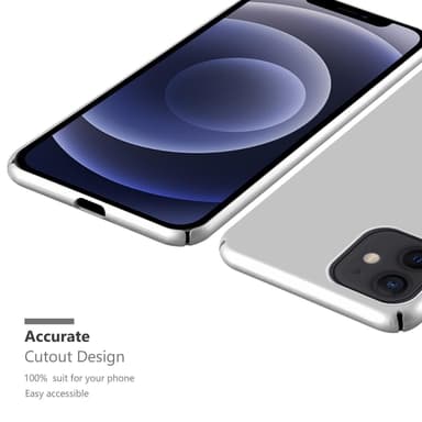 iPhone 12 MINI Suojakuori Kotelo (Hopea)
