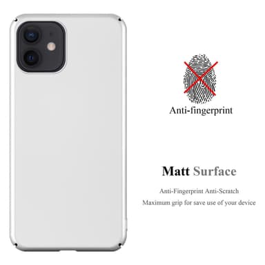iPhone 12 MINI Suojakuori Kotelo (Hopea)