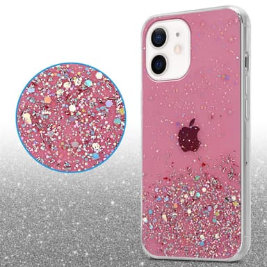 iPhone 12 MINI Suojakuori Kotelo (Vaaleanpunainen)