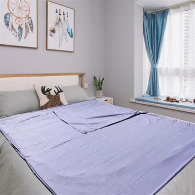 Makuupussi Travel 115x 210 cm Untuvapussi (violetti)