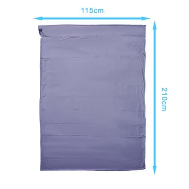 Makuupussi Travel 115x 210 cm Untuvapussi (violetti)